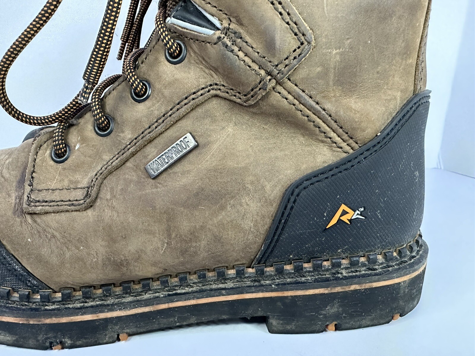 Ridgecut Mens Steel Toe Boots RCT004TS Size 8.5 M Gem