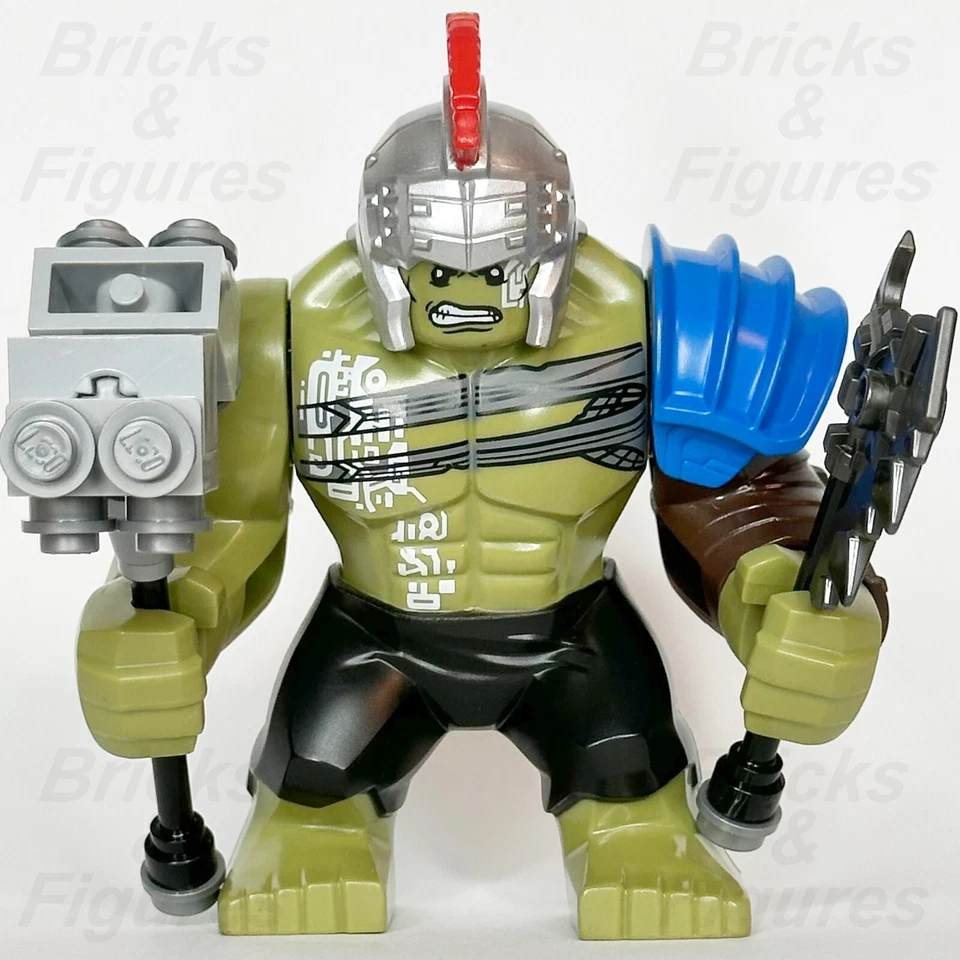 LEGO® Super Heroes Hulk Minifigura Gladiador Vengadores con Arma 76088 sh0413 Foto 2 de 3