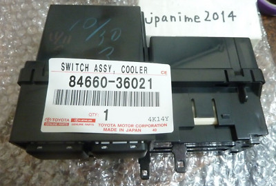 '' TOYOTA Genuine Switch Assy, Cooler Control COASTER BB4#,5#,BZB40 84660-36021