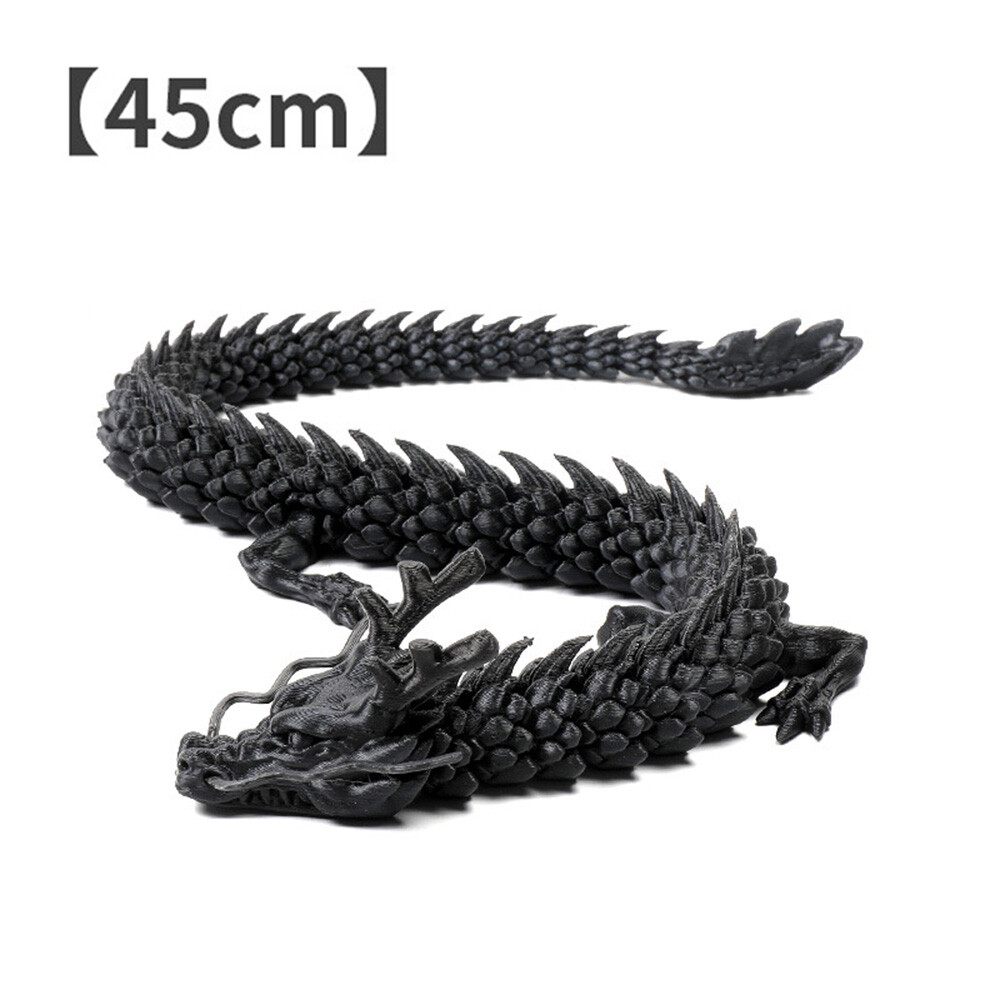 Dragon Articulé Imprimé 3D - 30 Cm Noir, Yeux Et Ailes Réalistes, Jouet Antistress Ou Déco - Cadeau Fantasy Décor Fantasy Bureau Cadeau Dragon Articulé Imprimé 3D - 30 Cm Noir, Yeux Et Ailes Réalistes, Jouet Antistress Ou Déco - Cadeau Fantasy Décor Fantasy Bureau Cadeau