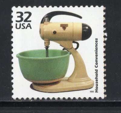 3185g * SUNBEAM MIXER  **  U.S. Postage Stamp MNH * CELEBRATE THE CENTURY