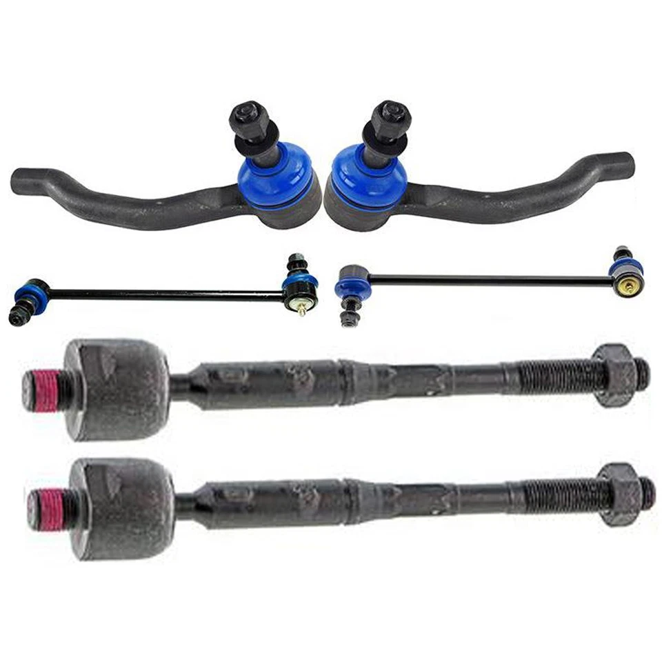 Tie Rod Ends Sway Bar Link Kit For Nissan Altima 2018 2017 2016 2015 2014 2013 - Image 2 of 4