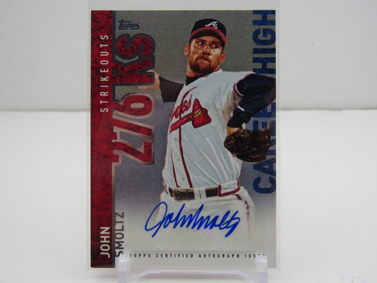 2015 Topps Five Star John Smoltz Golden Graphs Auto サイン オート 