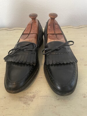 BALLY Made in Italy Vintage Brogues Detail Kiltie Loafers in  display picture 2