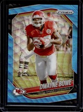 2025 Panini Prizm Dwayne Bowe Blue Wave #/230 Chiefs