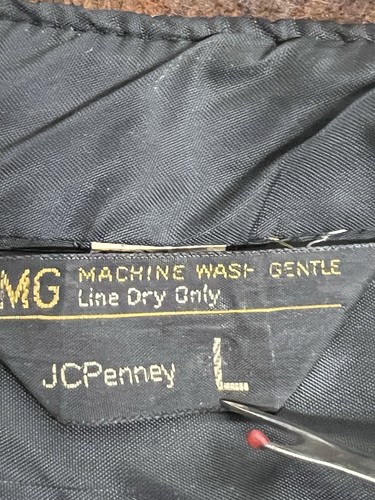 ¿Lana JC Penney vintage años 70? Camisa chaqueta de franela para hombre talla grande a cuadros - Imagen 5 de 7
