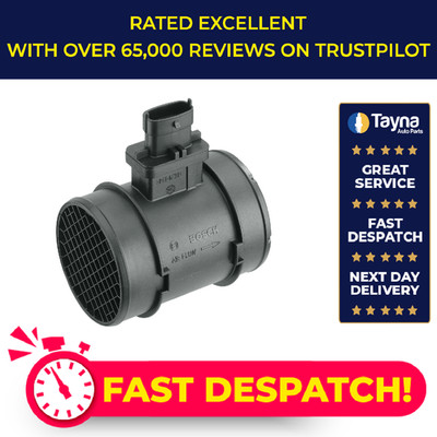 Air Mass Sensor fits FIAT PANDA 1.3D 12 to 18 Flow Meter Bosch 51831050 Quality