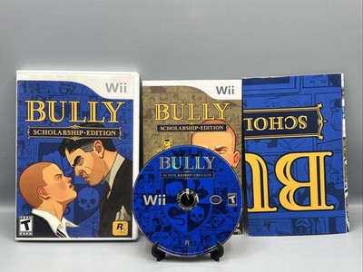 BULLY Scholarship Edition (NINTENO Wii, 2008) CIB, Includes Map & Manual GAME