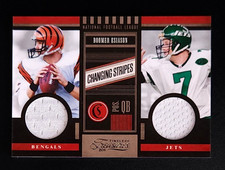 2011 Timeless Treasures Changing Stripes Materials GW /249 Boomer Esiason #16