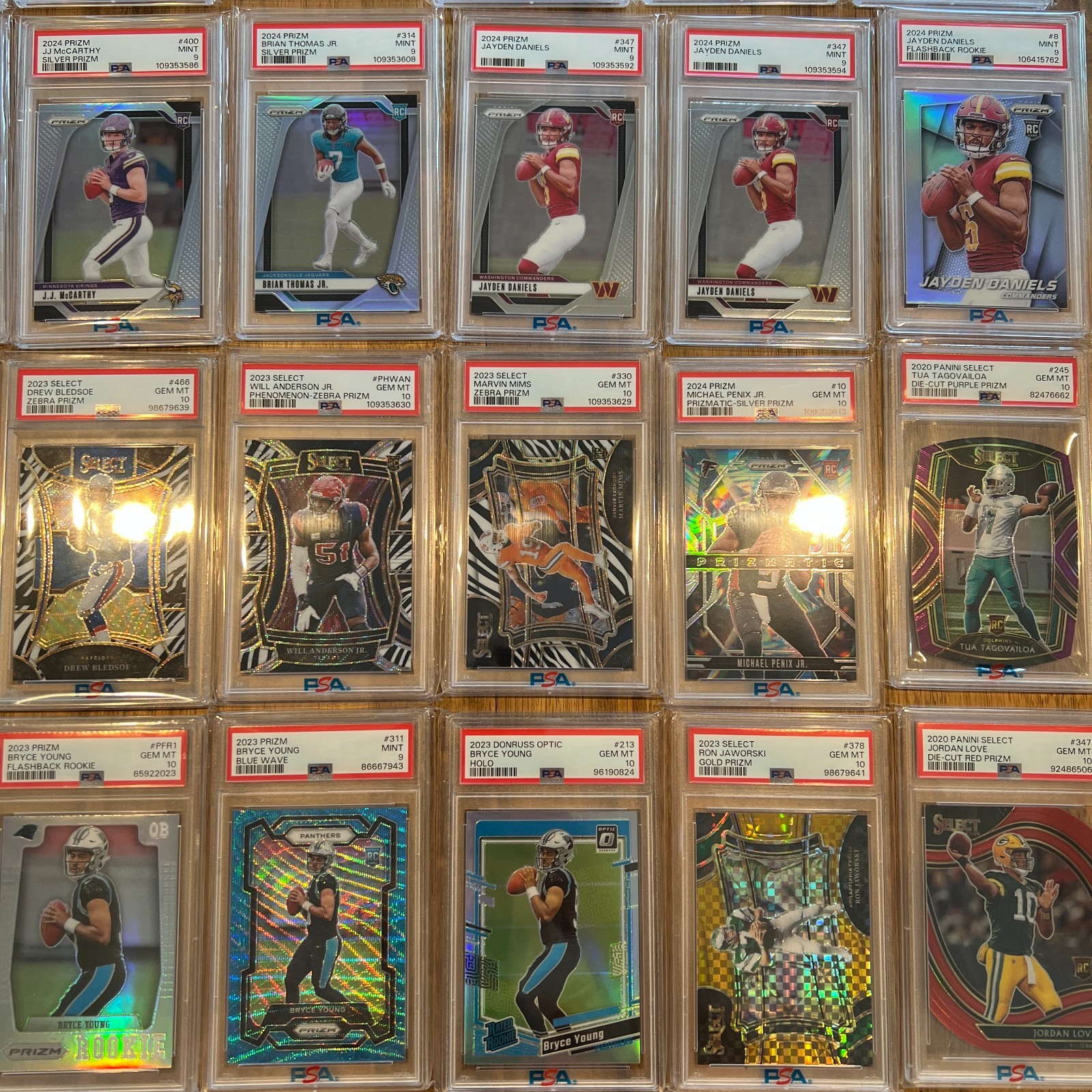 Ultimate Football SLAB Mystery Chase Pack Guaranteed One PSA Graded Card!  view 11