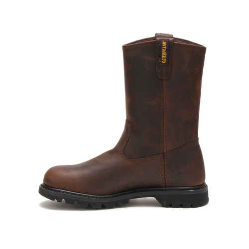 Caterpillar Men Revolver Work Boot Work Boots Leather - Picture 3 of 5