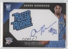 2013-14 Panini Rated Rookies 63/100 Andre Roberson #13 Auto 0x1z
