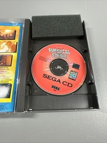 Surgical Strike Sega CD Complete in Box CIB Excellent