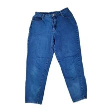 VNTG Gitano Denim Straight Jeans Women's 12 Short 28 x 25 Stretch High Rise