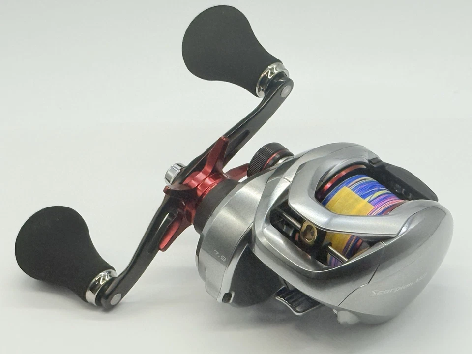 完好禧玛诺 21 Scrorpion MD 300XGLH 7.9:1 右手抛饵卷轴 JDM #378 — 第 2/4 张图片