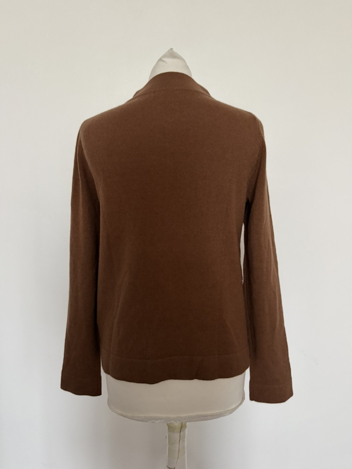 Hobbs Talia Wool Cashmere Jumper Brown New Without Tags image 9