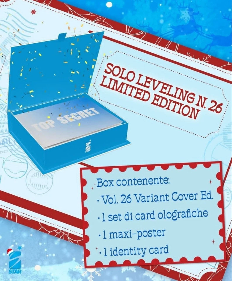 Solo Leveling 26 Variant Limited edition- Star comics - Ita - Nuovo - PREORDINE