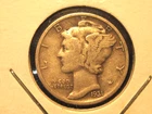 1931 MERCURY DIME, FREE SHIPPING (#376E)