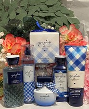NEW Bath  Body Works GINGHAM 5 Pc Gift Set w/ Perfume EDP 2.5 oz New In Box