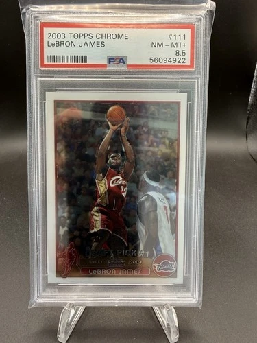 LeBron James 2003 Topps Chrome LeBron James Rookie