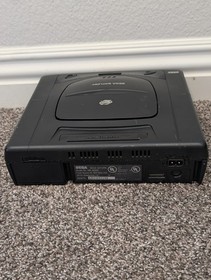 Sega Saturn Console MK-80000 Tested COMPLETE Two Controllers Three Games HDMI