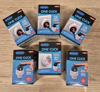 6 Stk. One Click Steckdosenadapter Mit Auswurfhilfe Ziehhilfe FüR Schuko-Stecker