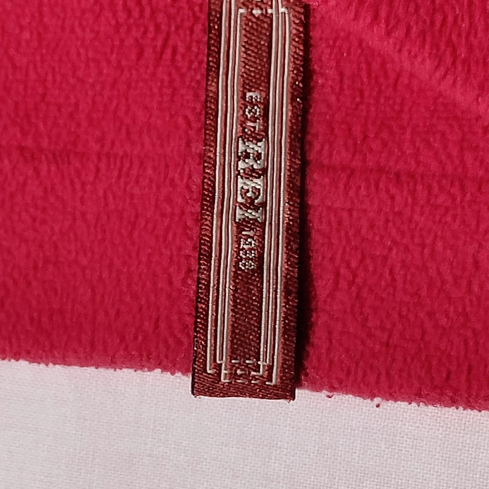 Женский красный пуловер REI из полиэстера на молнии 1/4 - маленький - Изображение 2 из 4