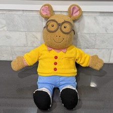 1996 TALKING ARTHUR PLUSH 18 Inch STUFFED DOLL MARC BROWN PLAYSKOOL WORKS