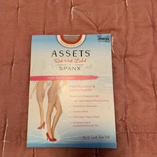 Assets Red Hot Label Spanx Sheer Pantyhose Barest 3C New In Pkg
