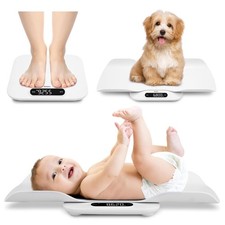Precise Baby Scale with Detachable Tray &ndash; 0.01 lb to 400 lb, Auto Lock, Multiuse