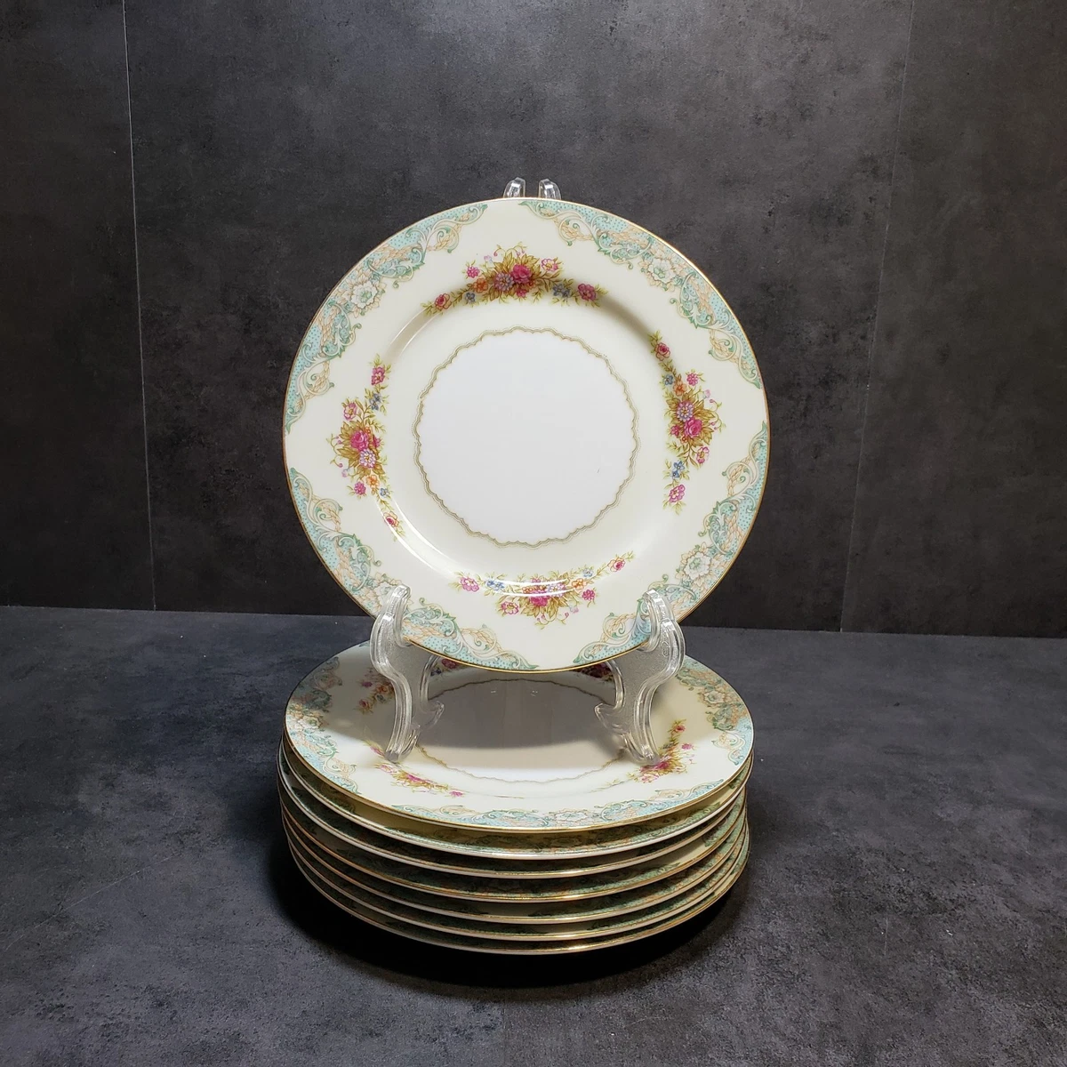 Jyoto China ヴィンテージ食器6点 Vintage Jyoto China Japan Fairmont Pattern Ceramic Dinner Set Made