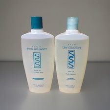 2 SEALED 24oz Original Formula Avon Skin So Soft Bath Oil Vintage Rare
