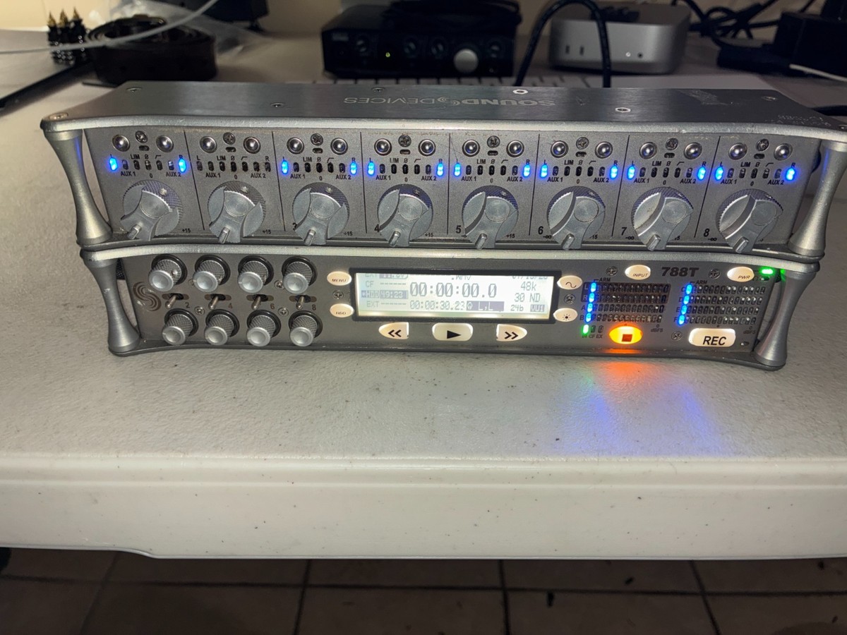 Sound Devices 788T 8-channel Portable HD Recorder for sale online