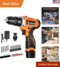 Versatile 12V Drill/Driver Combo - 2-Speed, 42 Pieces, Ideal for Any DIY Project