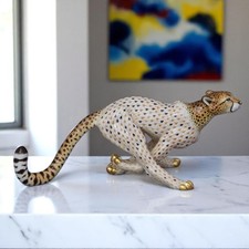   NEW in BOX HEREND 14.75 CHEETAH Running Amb...
