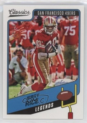 2021 Panini Classics Legends Green Back 29/50 Jerry Rice #113 HOF 1m1a