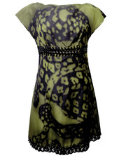 Prada Leopard Shift Dress