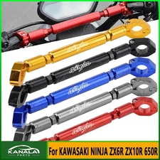 7/8" 22mm CNC Crossbar Handlebar Balance Bar For KAWASAKI NINJA ZX6R ZX10R 650R