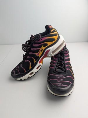 Nike Air Max Plus GS DX9264-001  'Black Active Pink' US 4Y Wmns EU36
