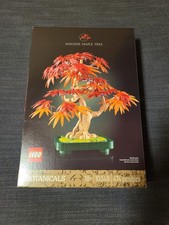 LEGO Botanicals Japanese Red Maple Bonsai Tree 474 Pieces 10348 New Sealed Box