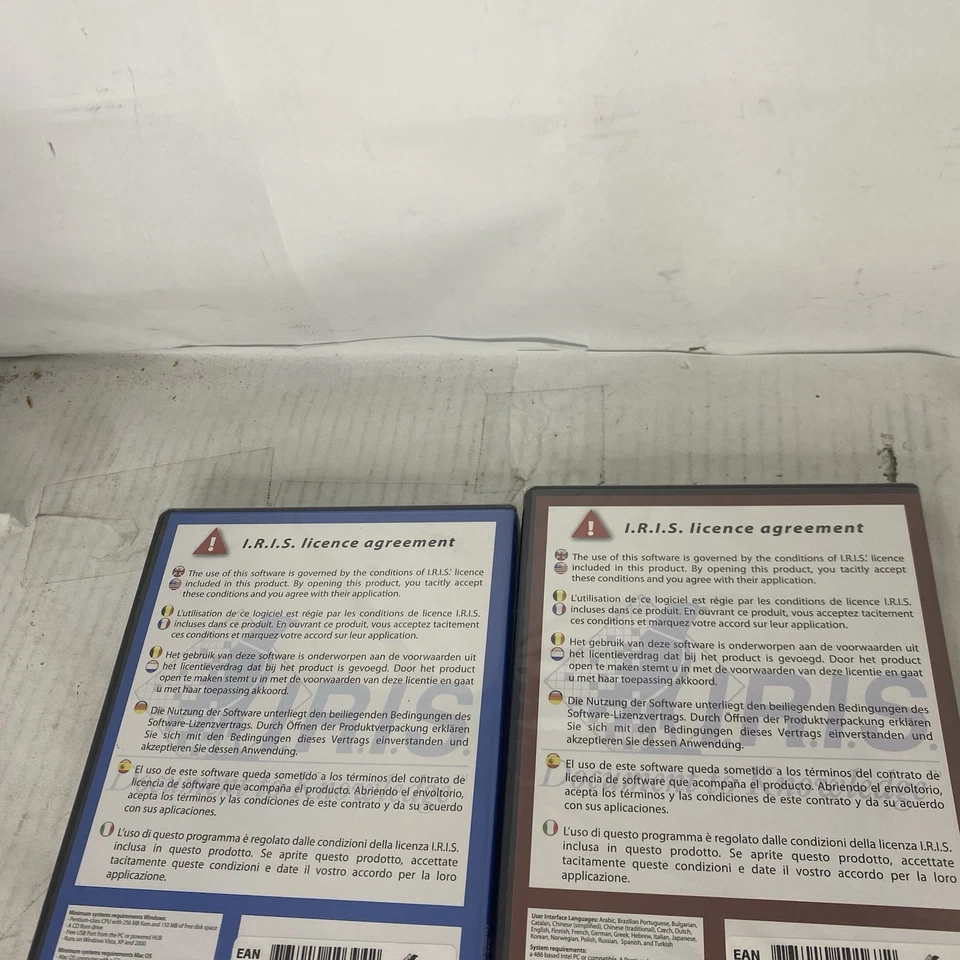 Iris Scan Convert Share Readiris Pro 11 & Iris Cardiris Pro 4 Brand New Sealed - Image 4 of 4