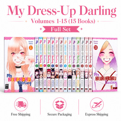 My Dress-Up Darling Manga Volume 1-15 English Full Set Comic Books