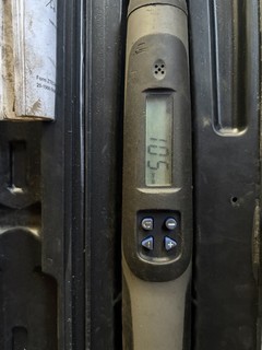 SNAP ON 3/8 Inch Drive TechAngle Digital Torque Wrench with Case