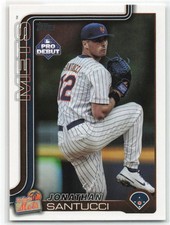2025 Topps MLB Debut Jonathan Santucci #PD-150 St. Lucie Mets