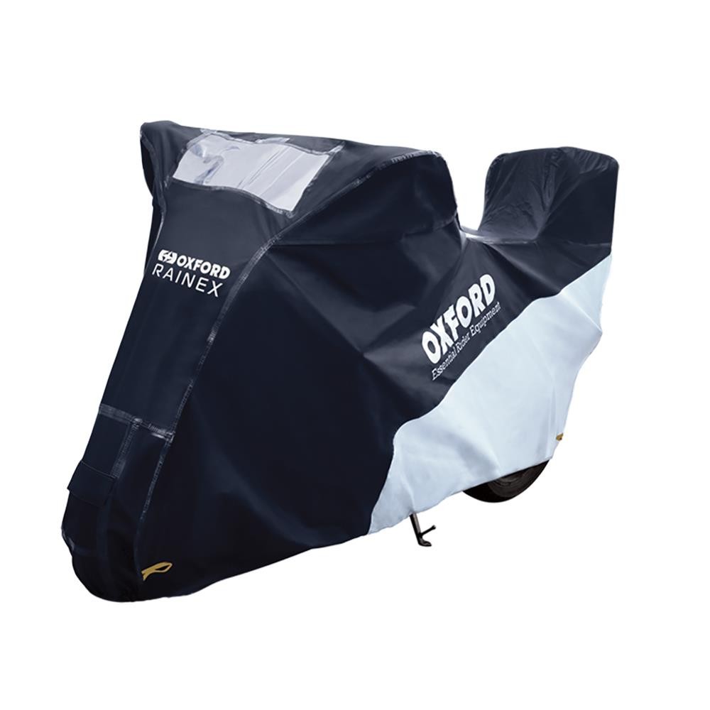 Oxford Rainex Top Box Motorcycle Cover Outdoor Rain Waterproof Bike Covers Small