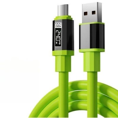 240W USB-C Schnellladekabel   USB-C zu USB-C PD Ladekabel