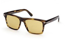NEW TOM FORD FT0906 55E COLOURED HAVANA/BROWN AUTHENTIC SUNGLASSES 56-17-145
