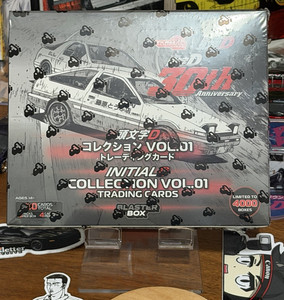Tarmac Works Initial D Vol.01 Trading Cards Limited Edition Box 20 Cards 2026