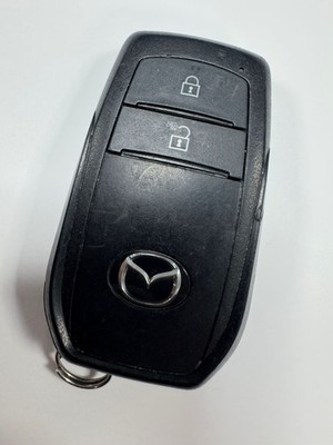 Mazda Smart Schlüsselanhänger 2 Tasten Fernbedienung getestet und funktionsfähig Original B3H2K2R!