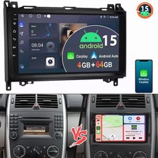 4+64GB Für Mercedes Benz A/B Klasse W169 W245 B200 Android 15 Autoradio Carplay 4+64GB Für Mercedes Benz A/B Klasse W169 W245 B200 Android 15 Autoradio Carplay